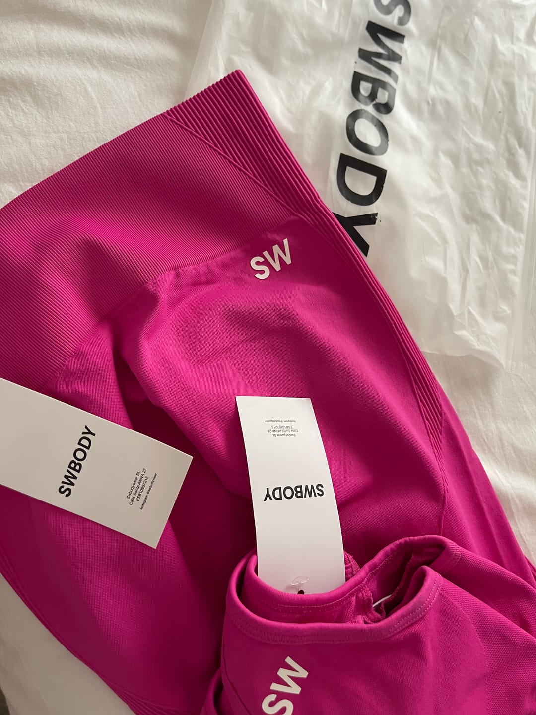Customer photo review of Set Seamless 2 piezas rosa