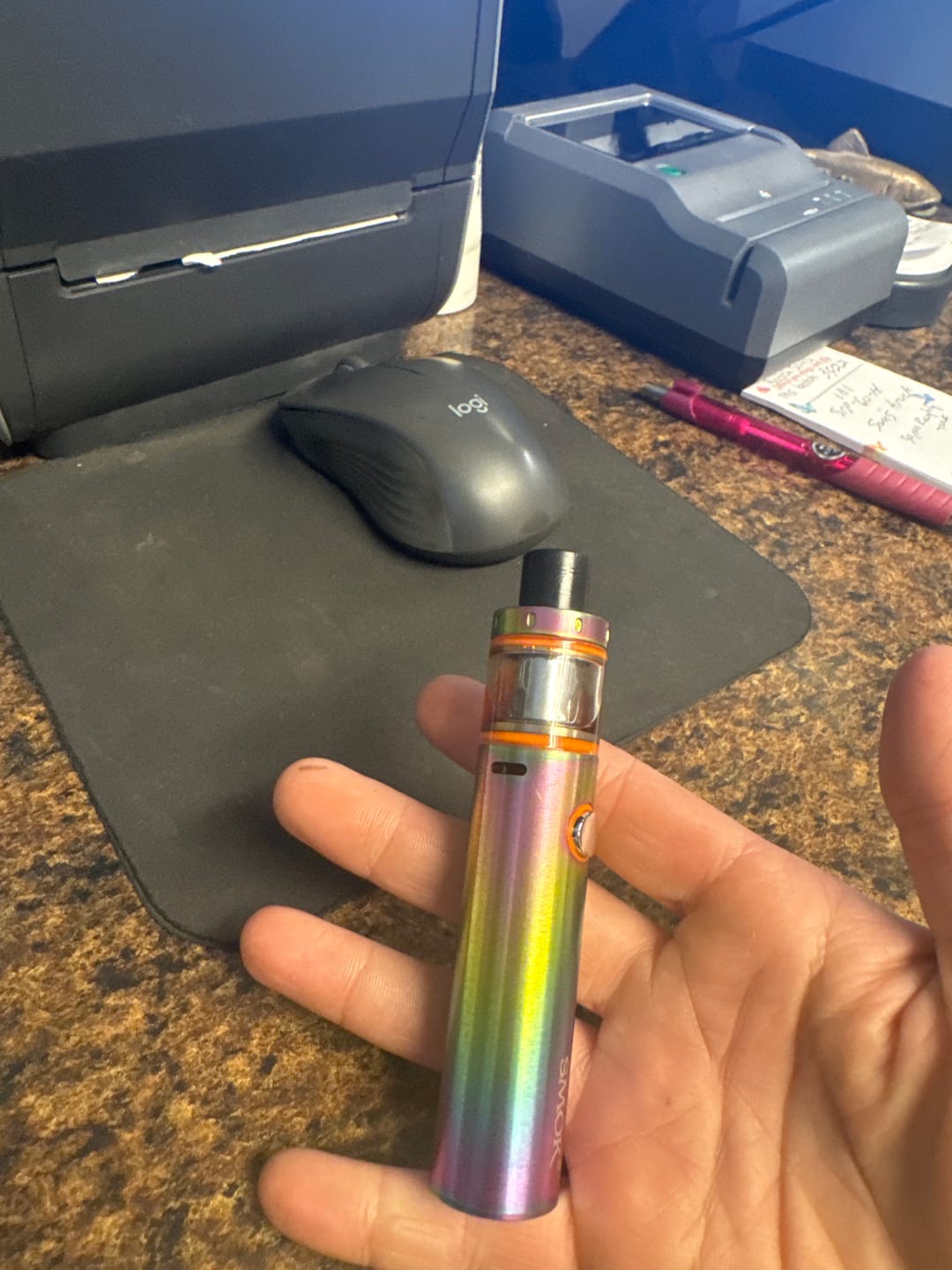 Customer photo review of Unicorn Crush CBD Vape Juice