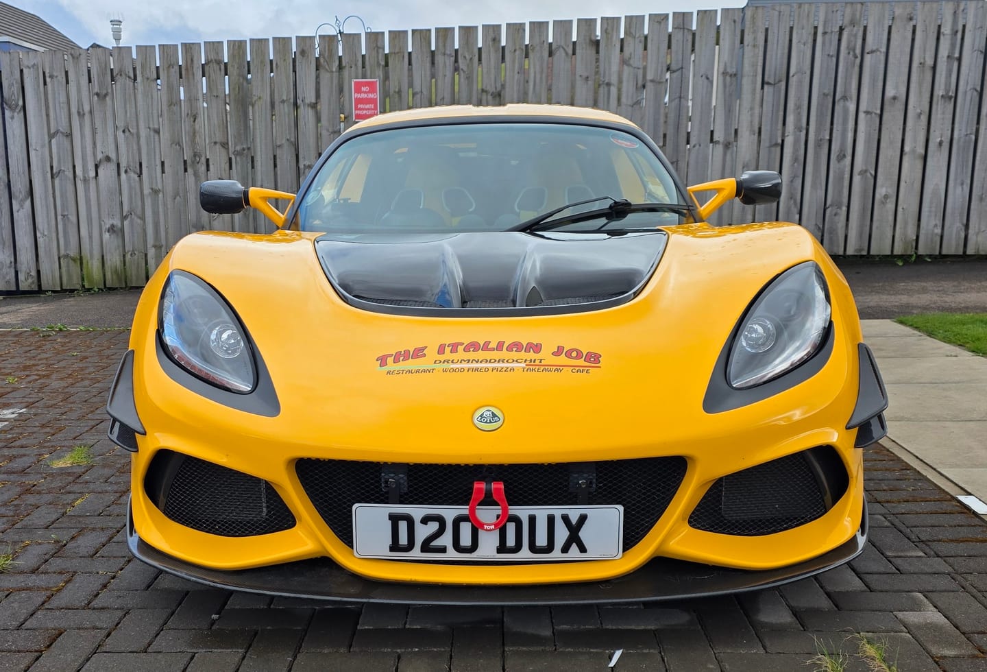 Customer photo review of Lotus Exige Cup 380 Carbon Fibre Canards (410 sports OEM moulded version)