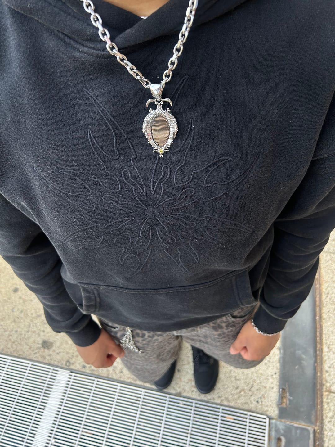 Customer photo review of MIRROR PENDANT