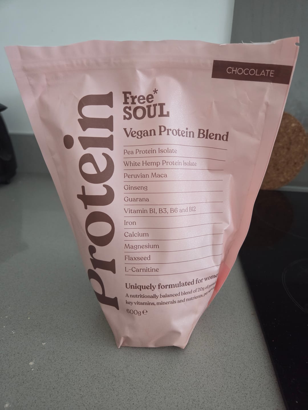 Customer photo review of Vegan Protein Blend