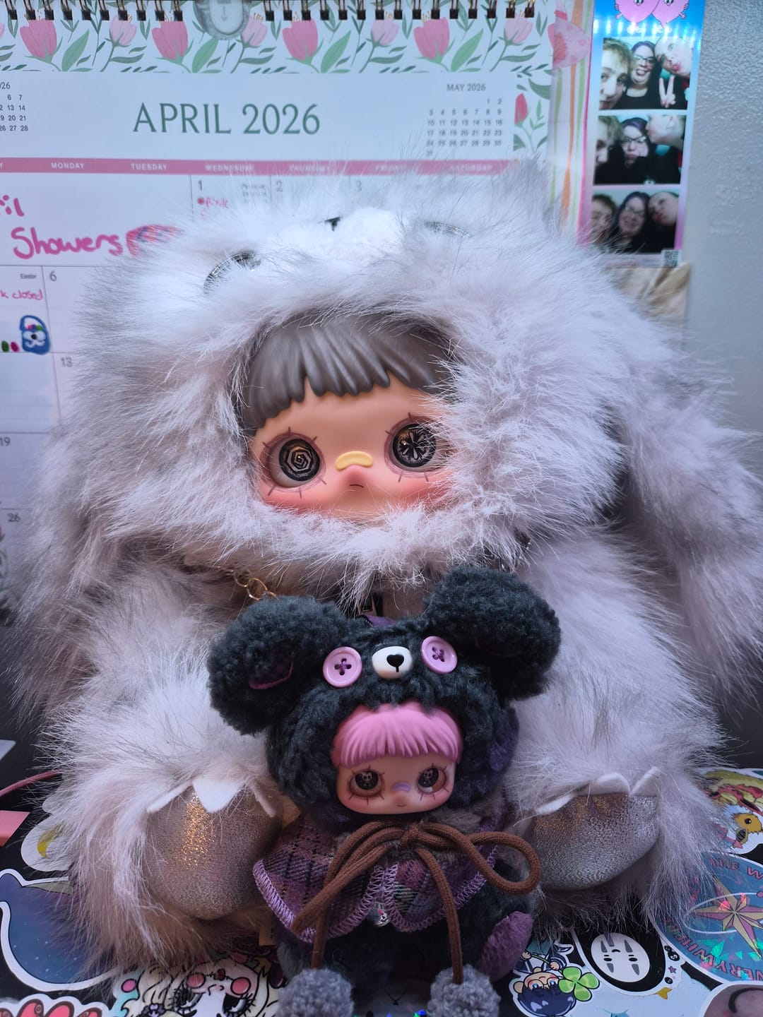 Customer photo review of MayMei Tiny Bear Cookie Series Plush Blind Box