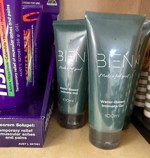 Customer photo review of Water Based Intimate Gel - 100ml