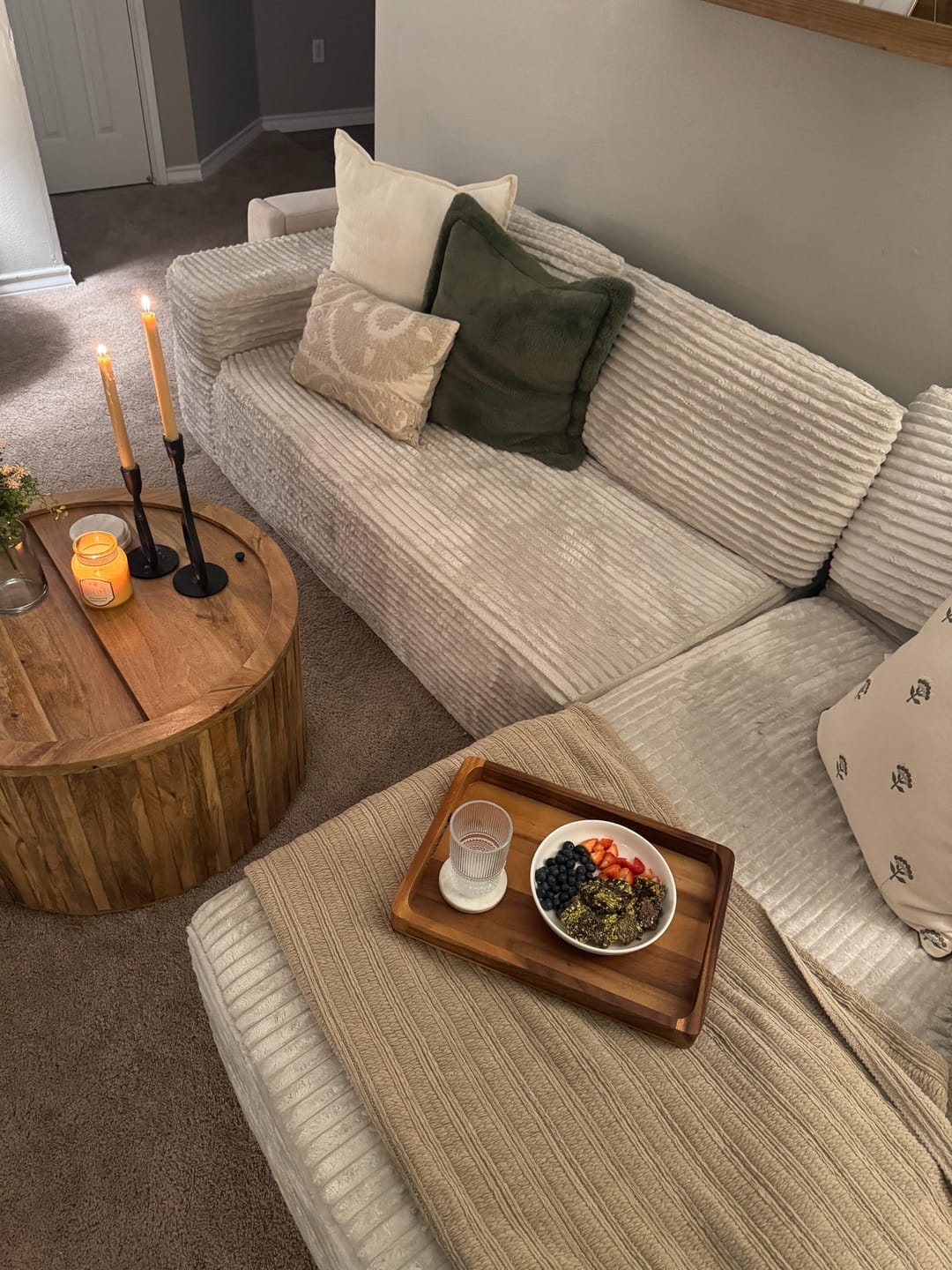 Customer photo review of Astra Sleeper Sectional Sofa