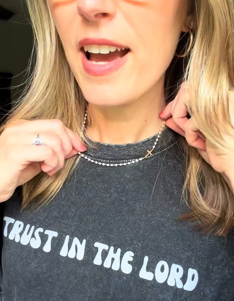 Customer photo review of Collar de la perla eterna