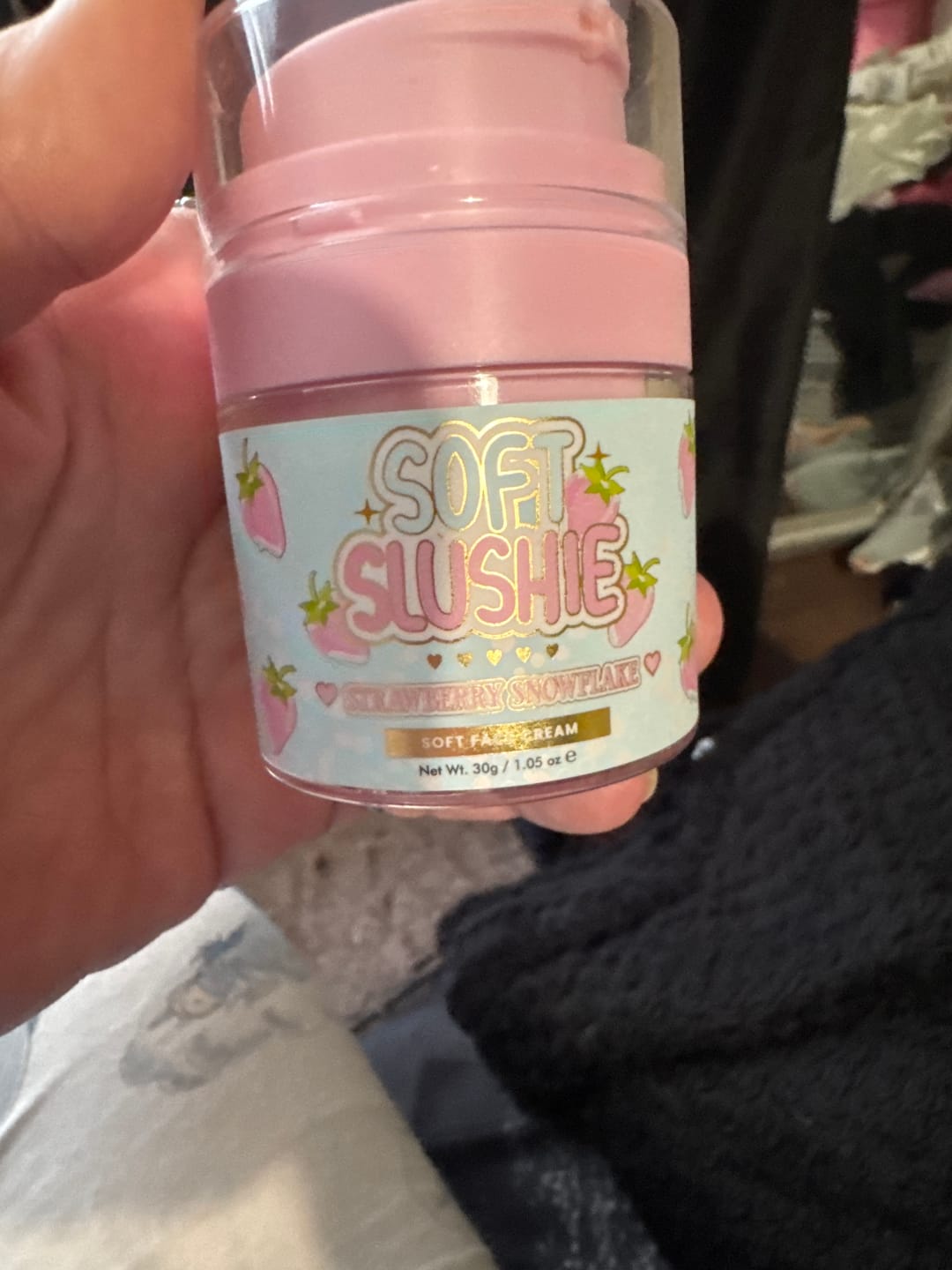 Customer photo review of Soft Slushie Slushy Face Cream