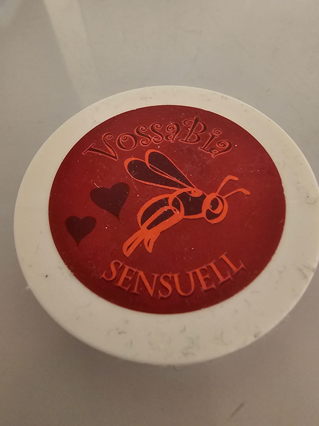 Reseña fotográfica de un cliente sobre la pomada Sensuell
