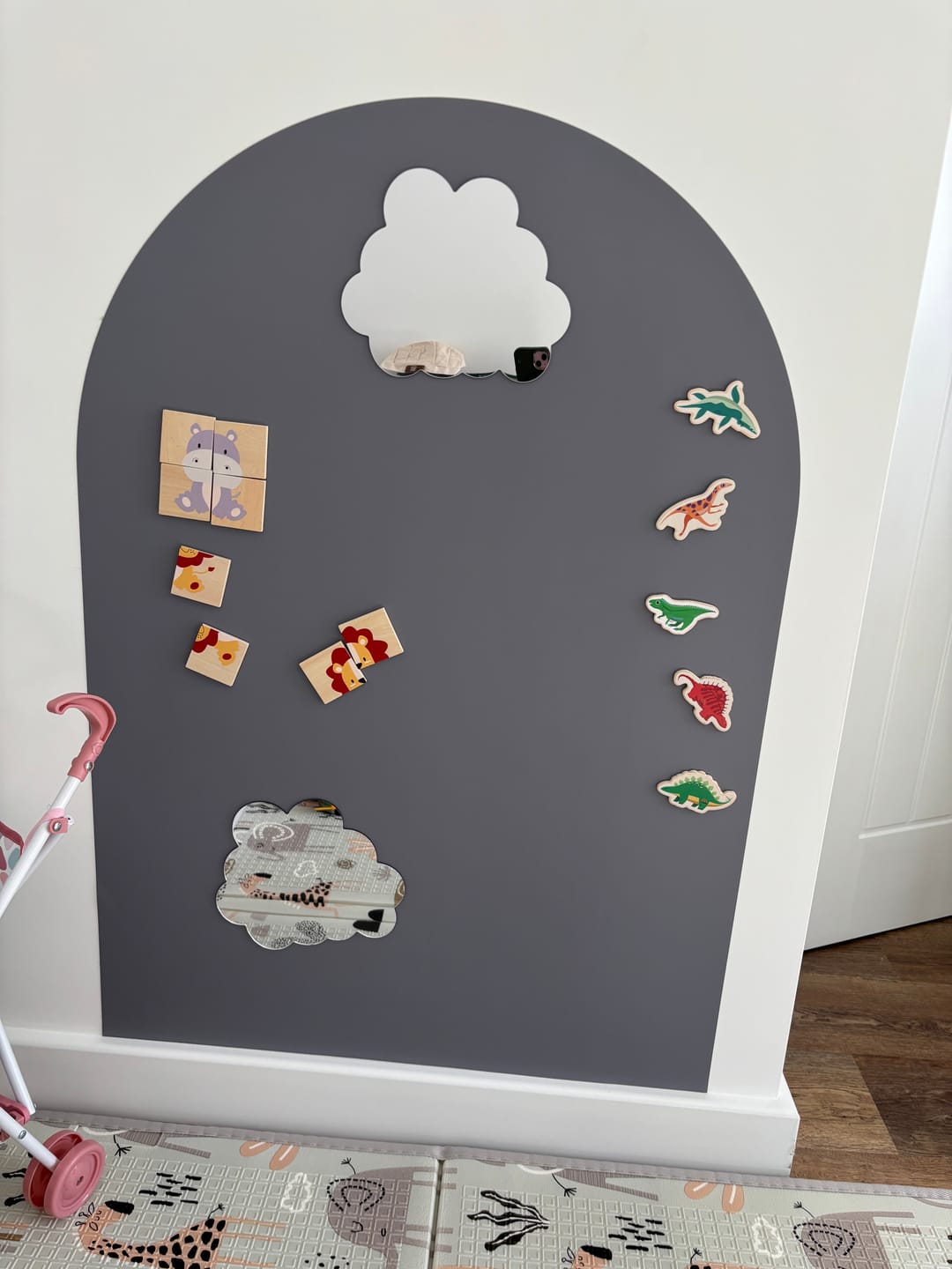 Customer photo review of Magnetic Wall Board