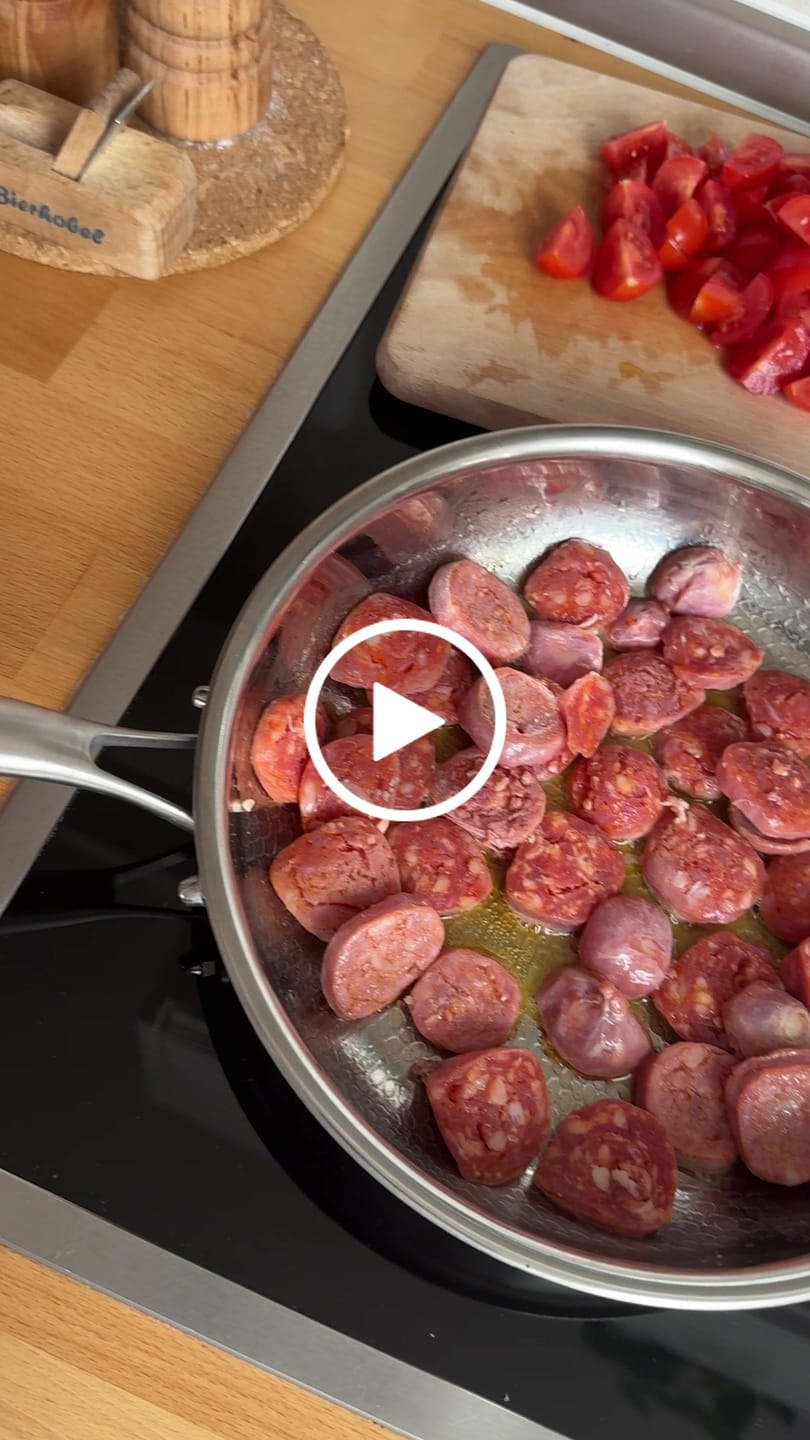 Customer video review of Gehämmerte Titanpfanne