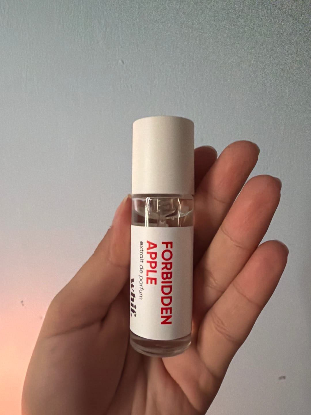 Customer photo review of Forbidden Apple