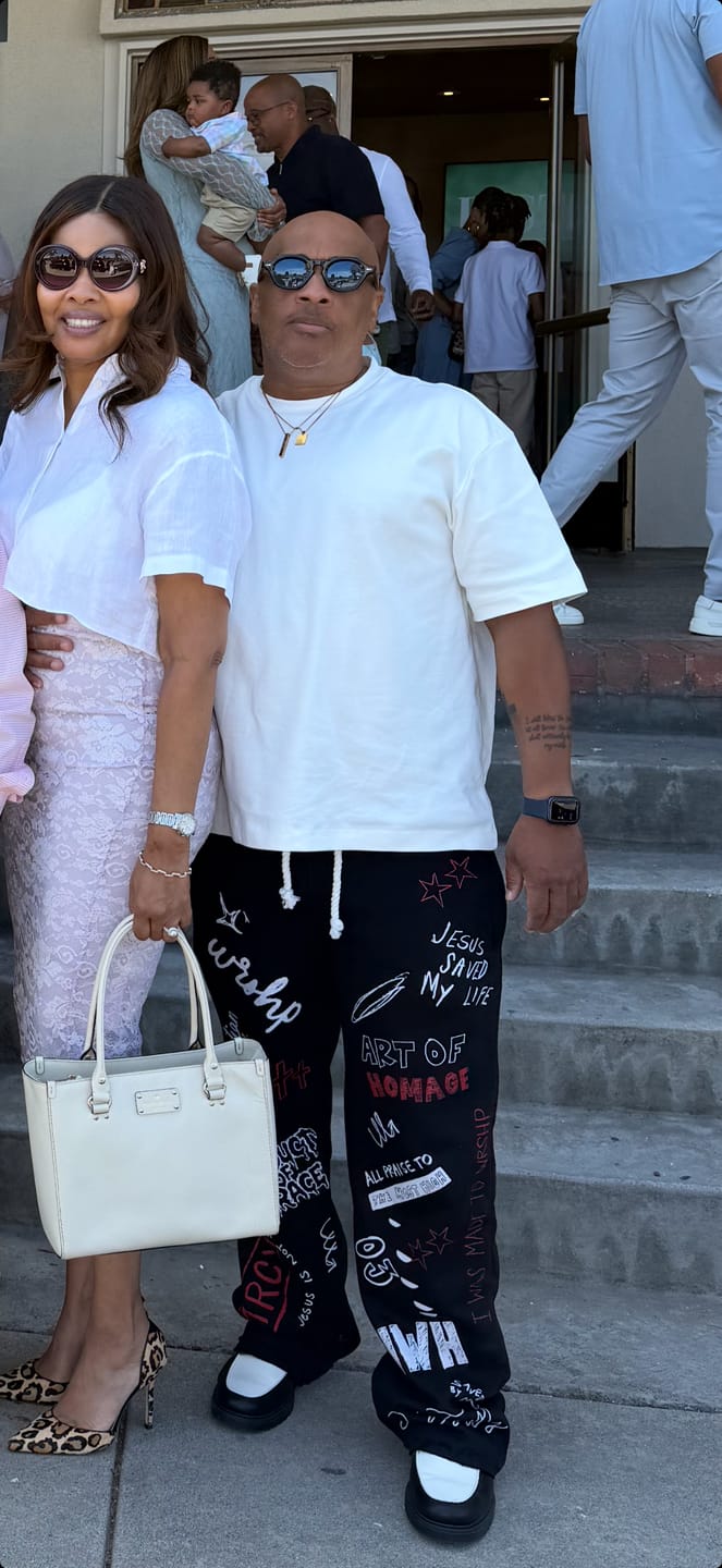 Customer photo review of Written In Grace Sweats