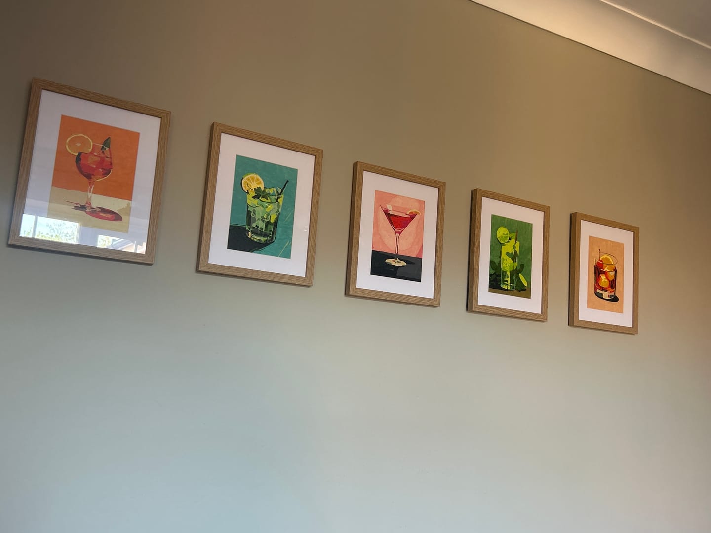 Customer photo review of 6 Mini Paintings - Cocktail Deluxe Set