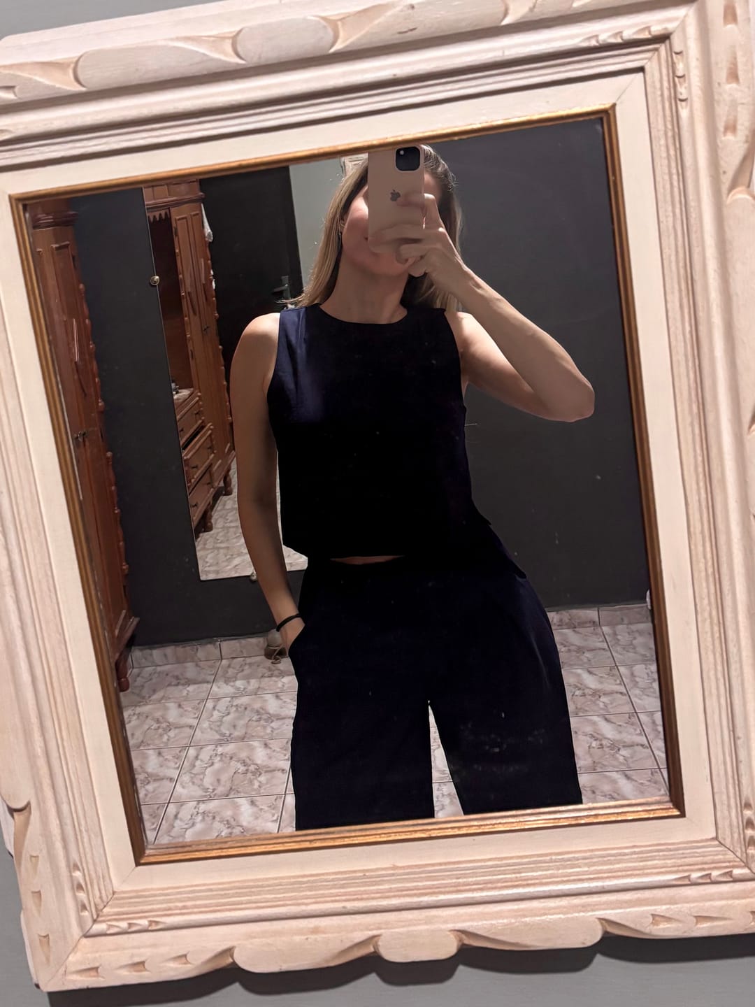 Customer photo review of Regata Angico Azul Escuro