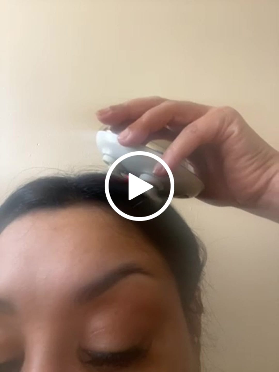 Customer video review of hair rave