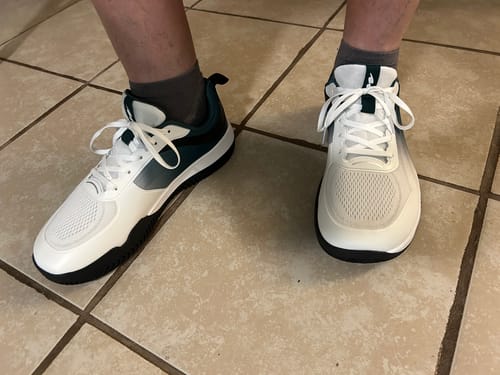 Customer photo review of [NEW] CUURT Muuv - Wide Toe Box Court Shoes (Unisex)