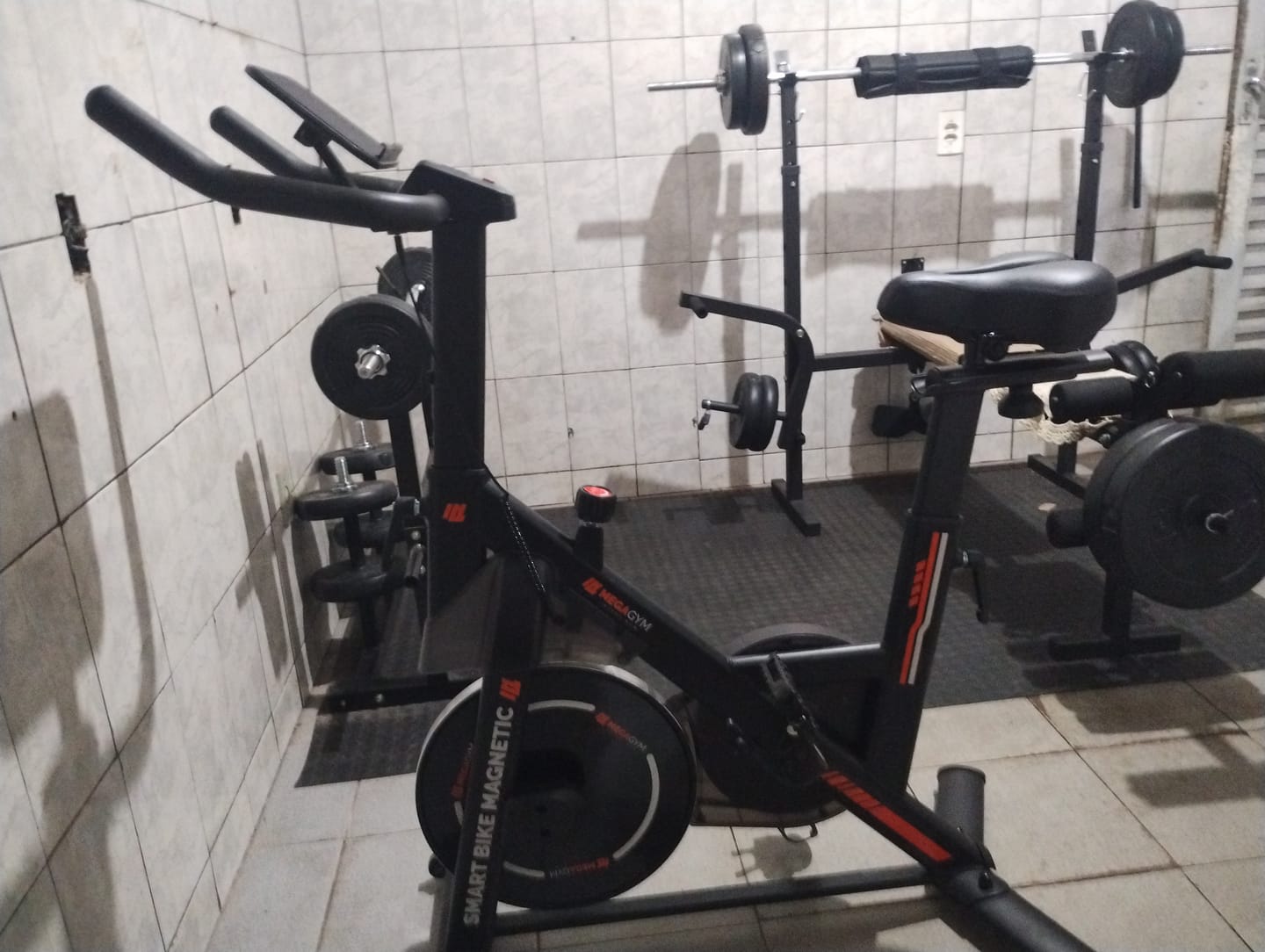 Customer photo review of Bicicleta Ergométrica Smart Bike Magnetic MegaGym