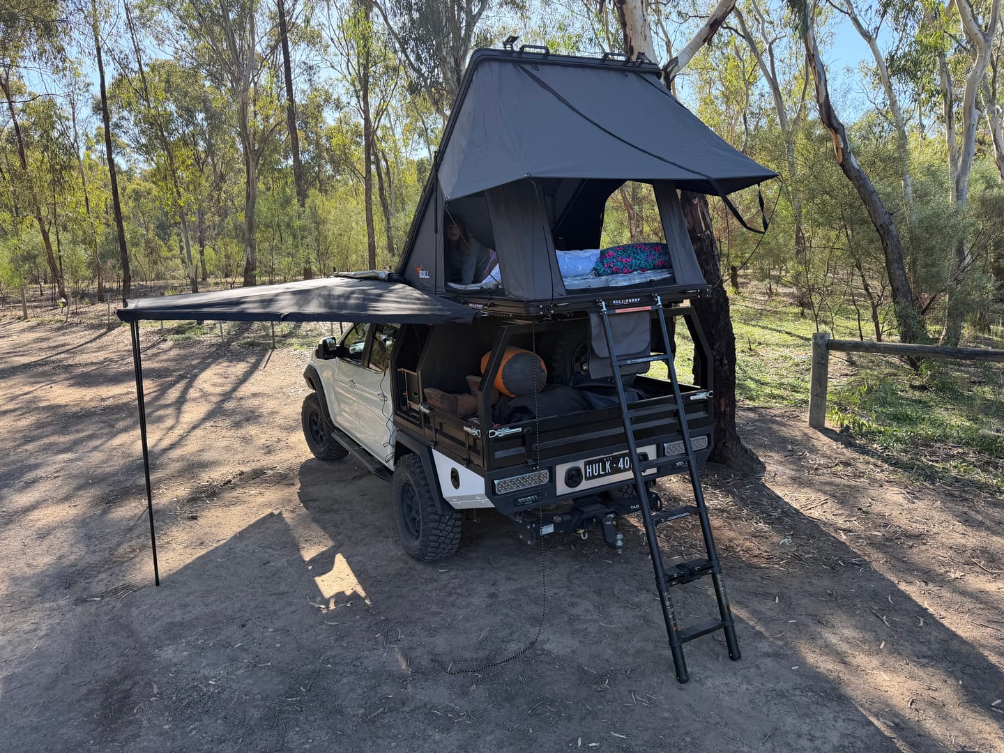 Customer photo review of Summit SLV Rooftop Tent