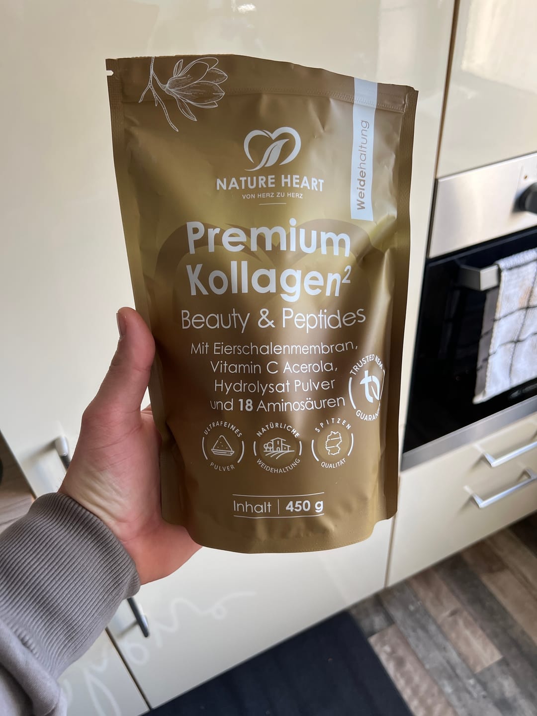 Customer photo review of Creamy Protein Vanilla Dream