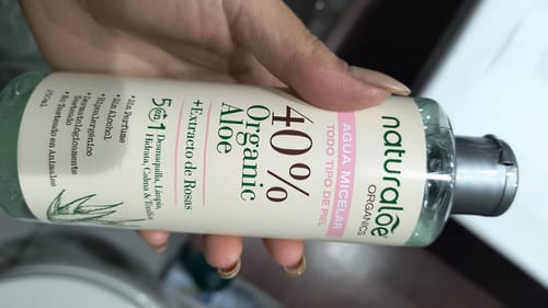 Customer photo review of Agua Micelar 5 en 1 250ml