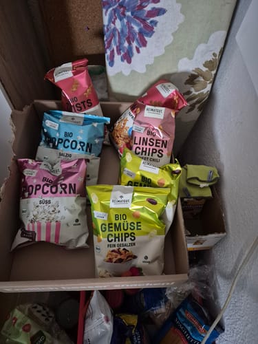 Kundenbewertung mit Foto zu Snackbox Herzhaft
