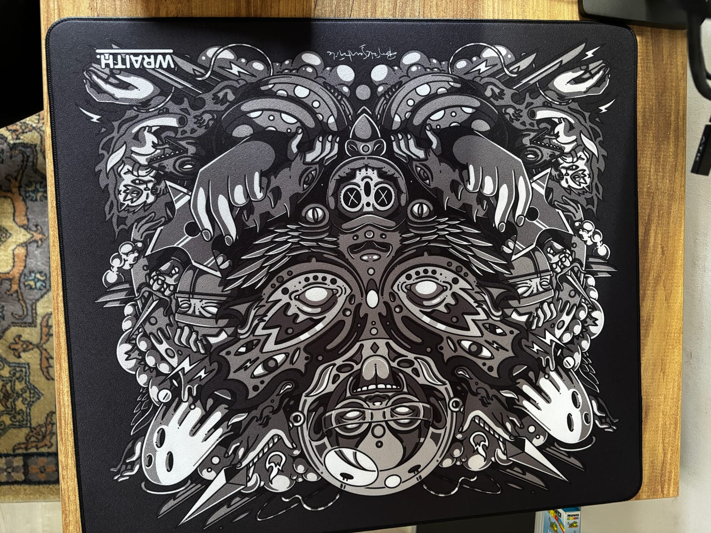 Customer photo review of Wraith Spirit of Aim Mousepad