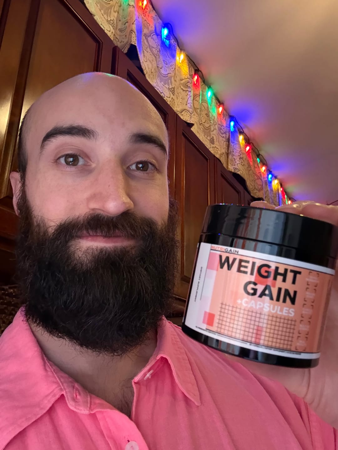 Customer photo review of Nutrigain Weight Gain Capsules