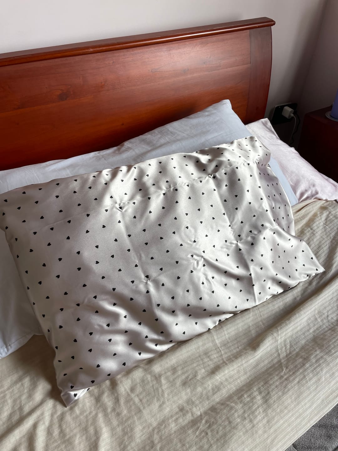 Customer photo review of Funda de Satín