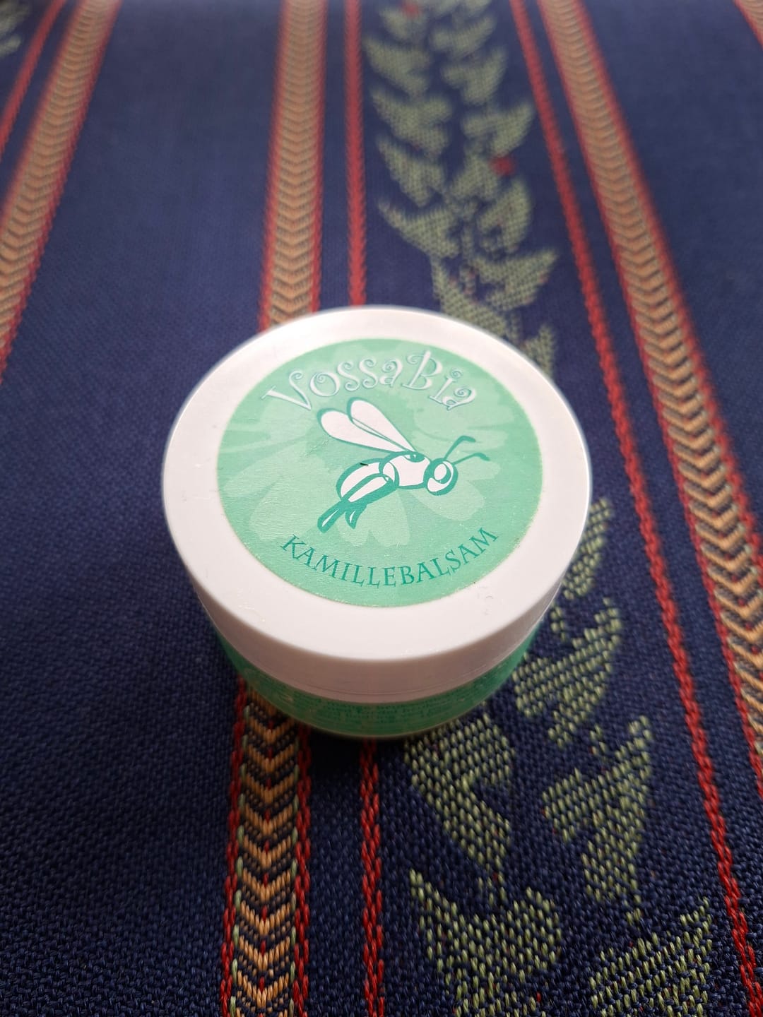 Reseña fotográfica de un cliente sobre el bálsamo de manzanilla