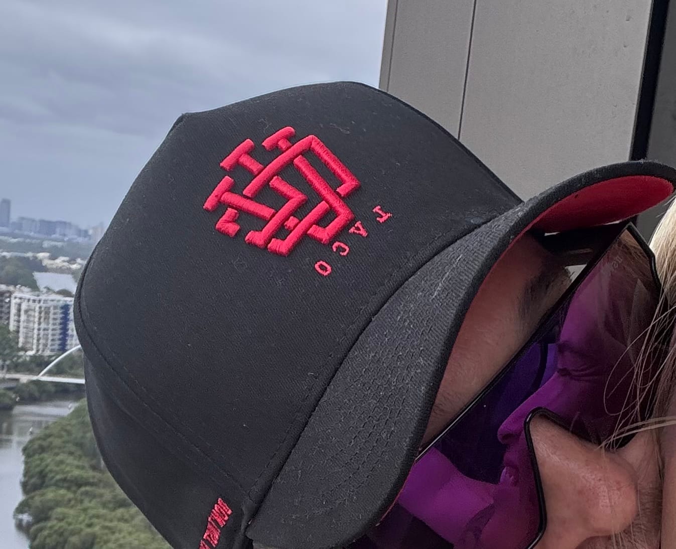 Customer photo review of LVCO Black Flame A-Frame Snapback