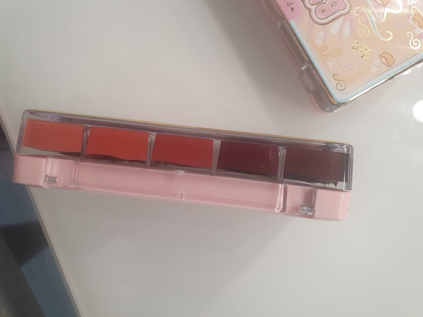 Customer photo review of P. Louise Butter Me Up Lipstick Palettes