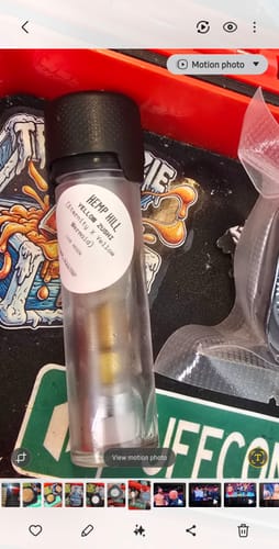 Customer photo review of Yellow Zushi (510 Cartridge)