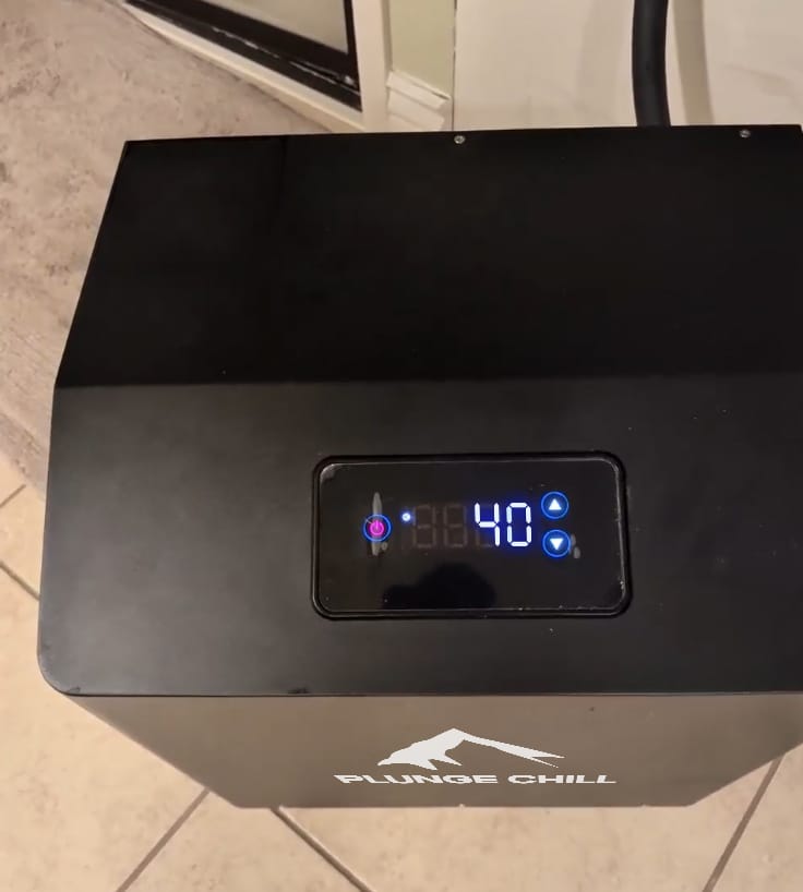 Customer photo review of 1HP COLD PLUNGE CHILLER