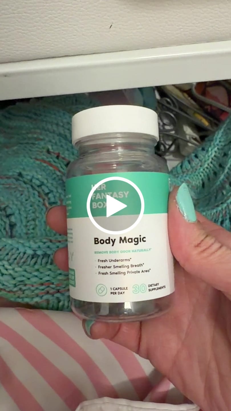 Customer video review of Body Magic Chlorophyll Pill - For Body Odor, Detox & Skin