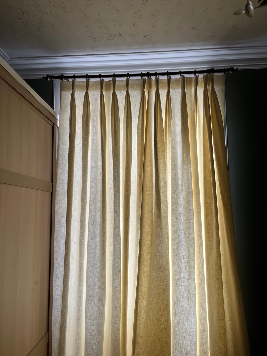 Customer photo review of Washed Linen Blend Fabric