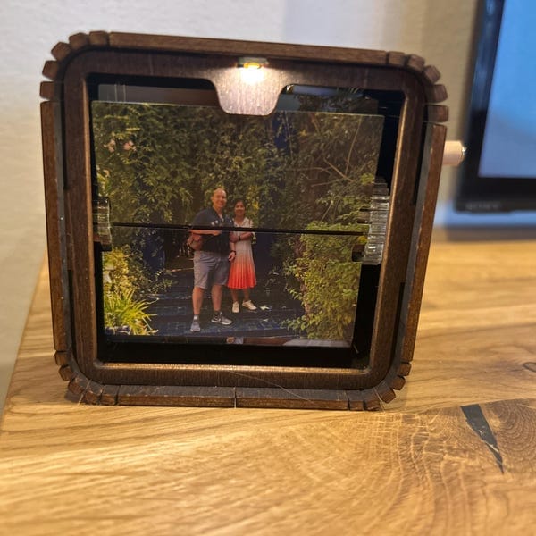 Customer photo review of Personalizowany album muzyczny z 8-16 zdjęciami na Dzień Matki