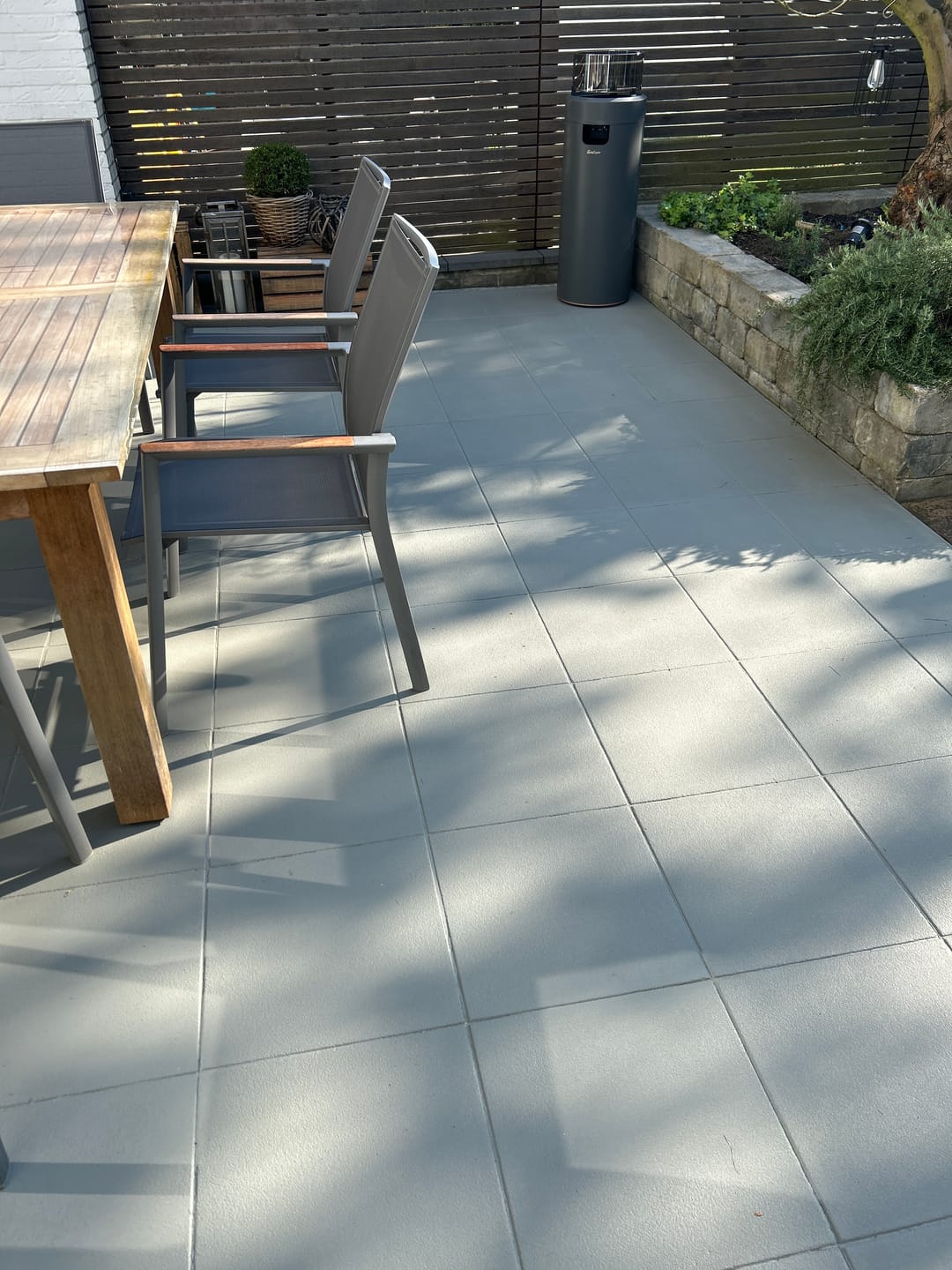 Customer photo review of zerogreen® Steinfarbe | Beton- & Pflastersteinfarbe außen | 5L