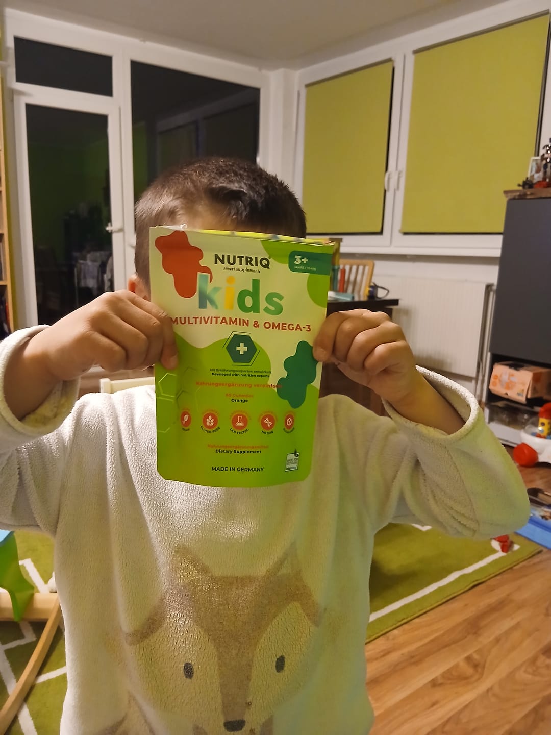 Customer photo review of Kids Multivitamin & Omega-3