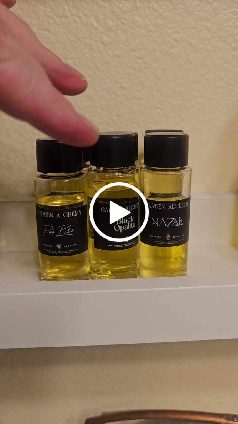 Customer video review of NAZAR BODY OIL