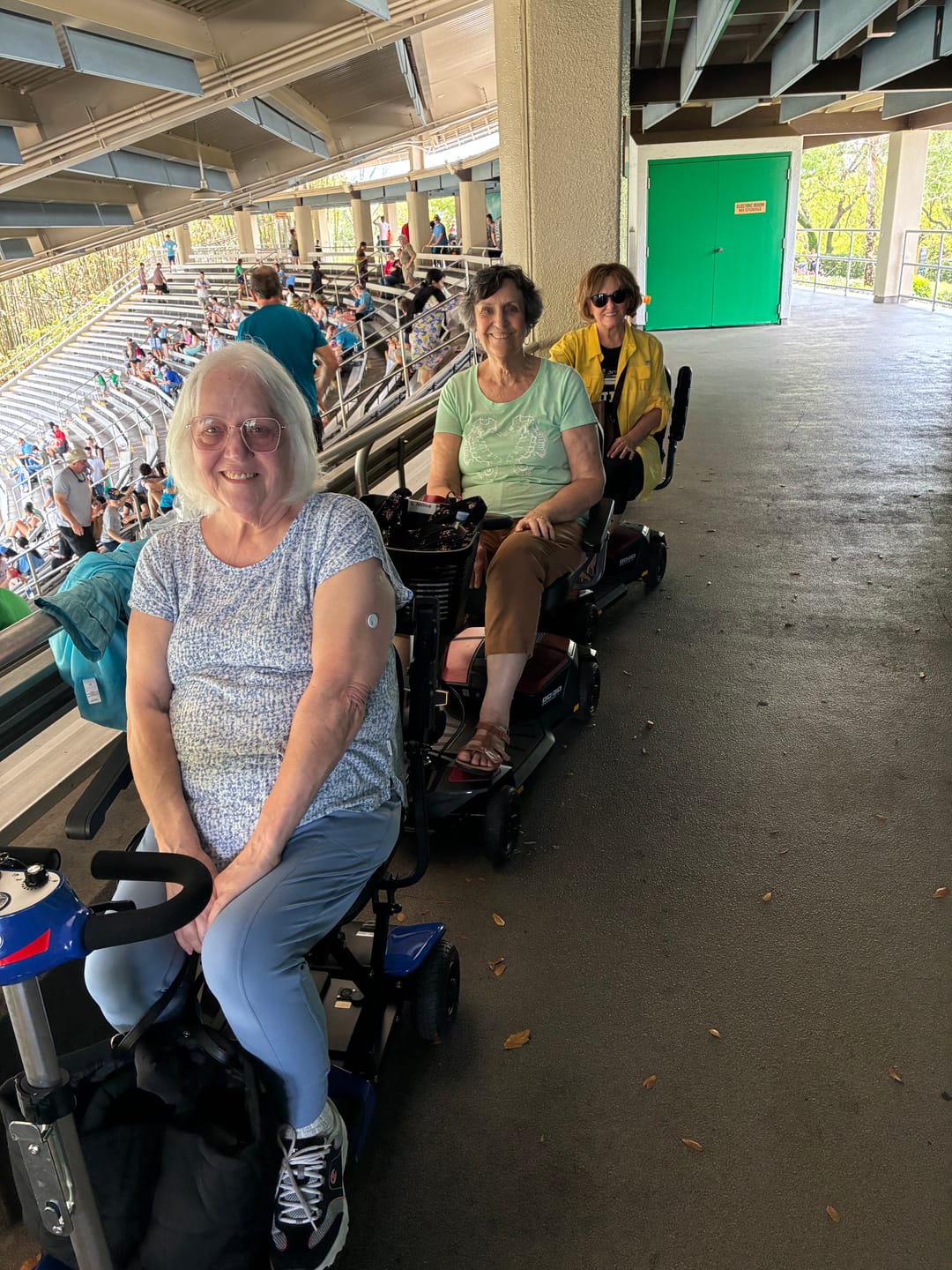 Customer photo review of Multiday Mobility & ECV Foldable Travel Scooter Rental 300 Pound Capacity (3 or more days)