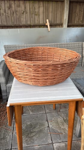 Customer photo review of The Oval Market Basket - Course and Kit