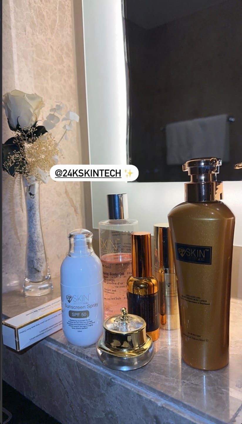Customer photo review of Advanced Brightening Green Tea Toner 60 ML