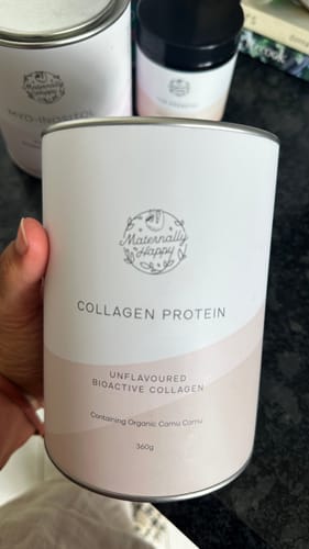 Customer photo review of 3 x Collagen Protein - Unflavoured