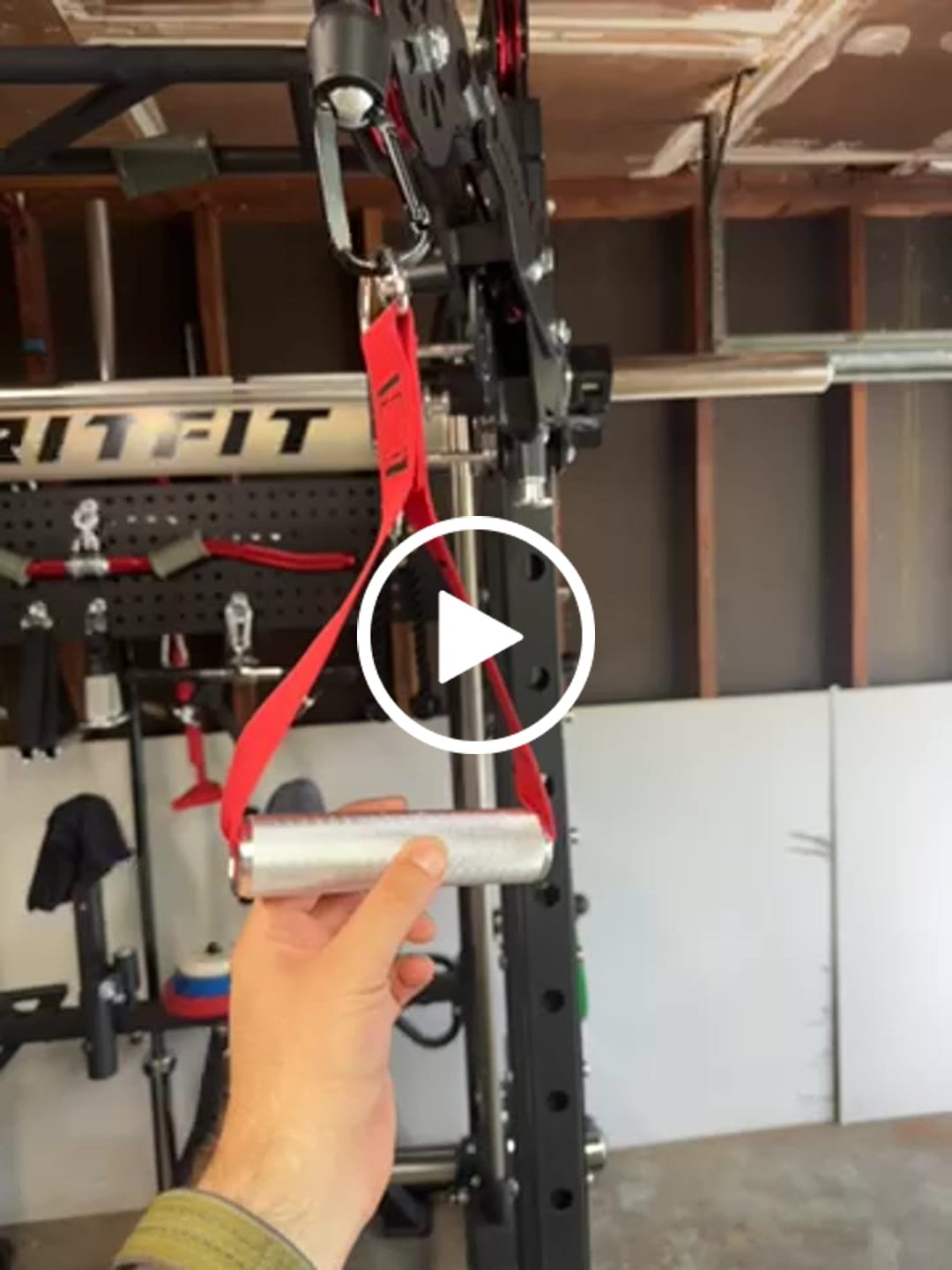 Customer video review of RitFit Exercise Handles for Cable Machine