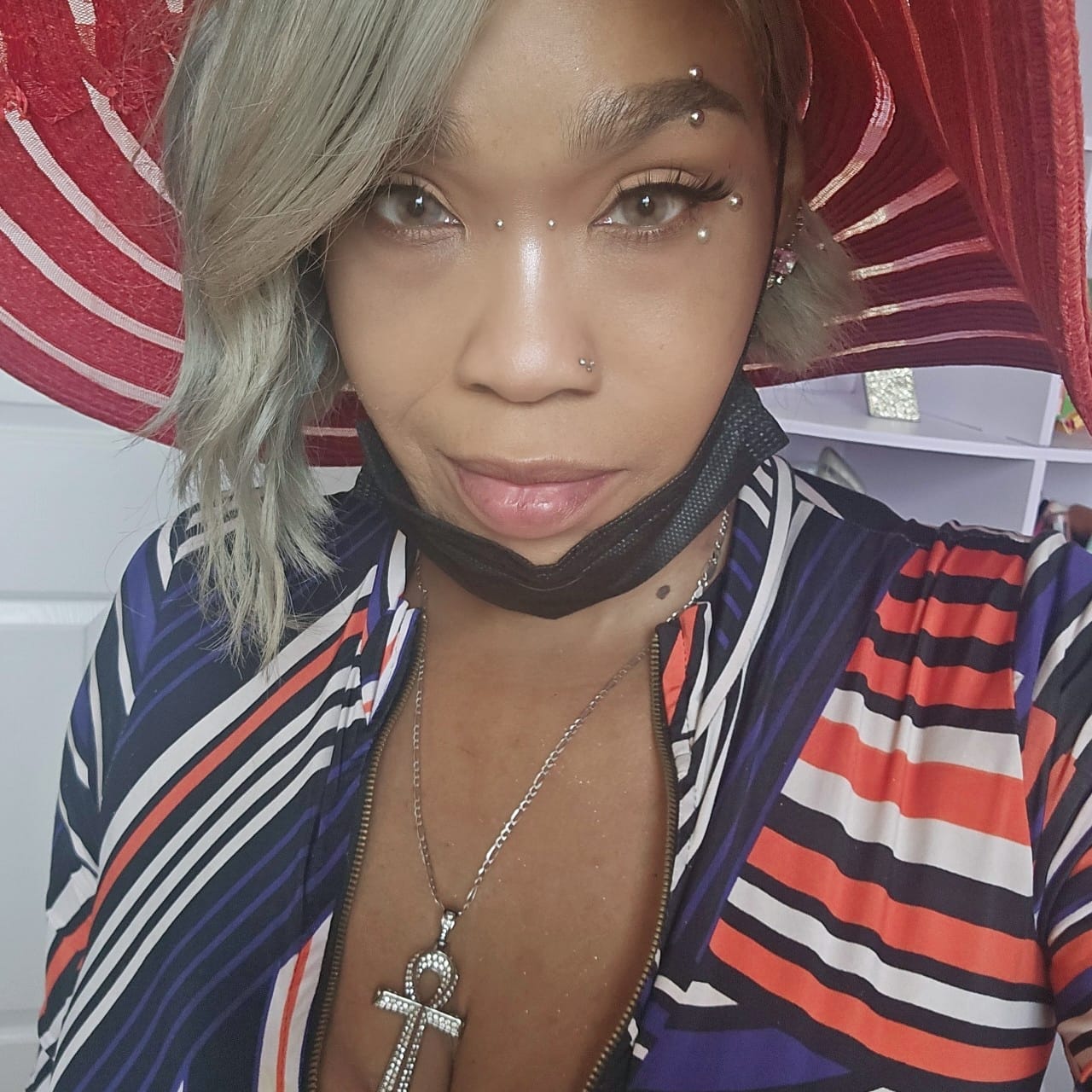 Customer photo review of Tinted Brow Mousse