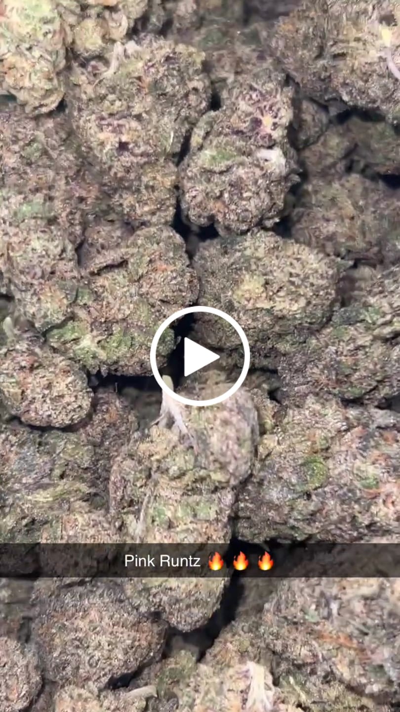 Customer video review of Pink Runtz Exotic THCA