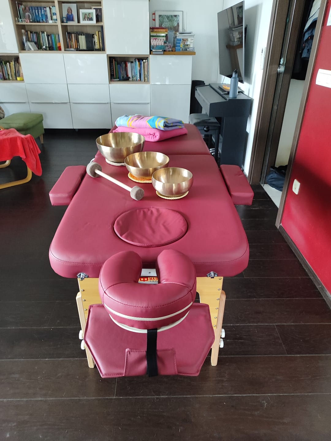 Customer photo review of Massageliege Zen BASIC III Flat