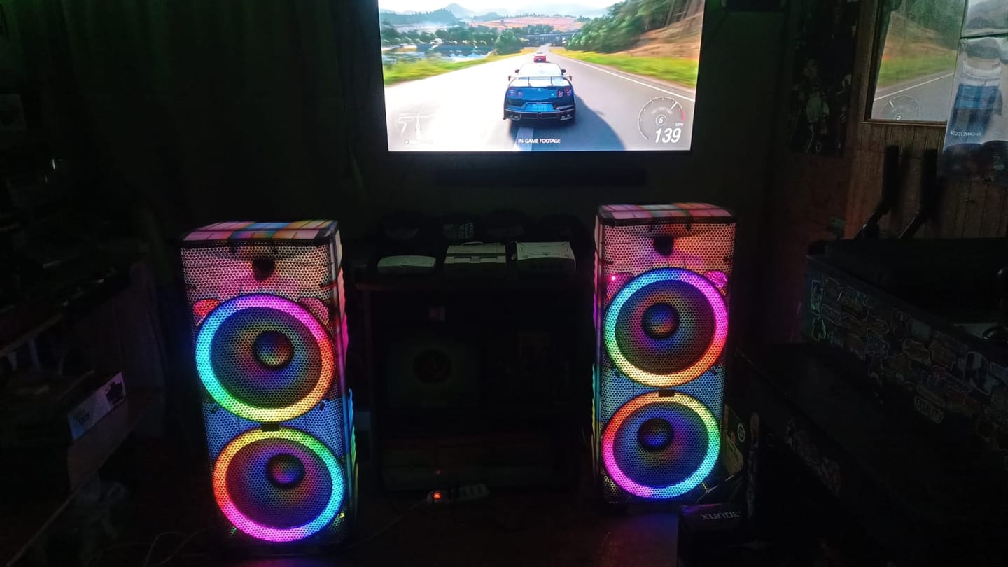 Customer photo review of Parlante Bluetooth Karaoke Blik Light360