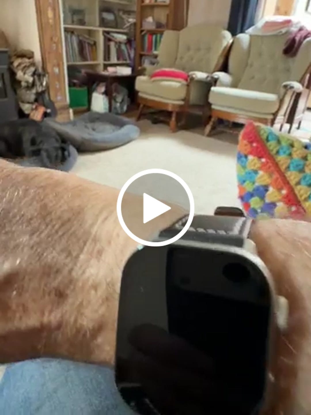 Customer video review of Black Leather Loop