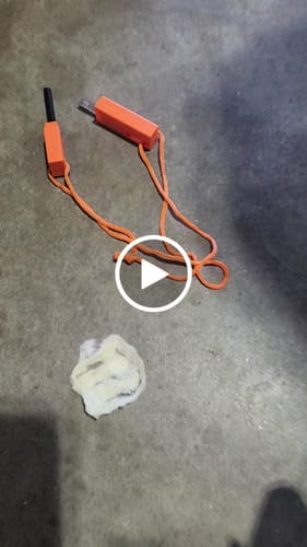 Customer video review of Fire Plugs - Fire Starter Tinder