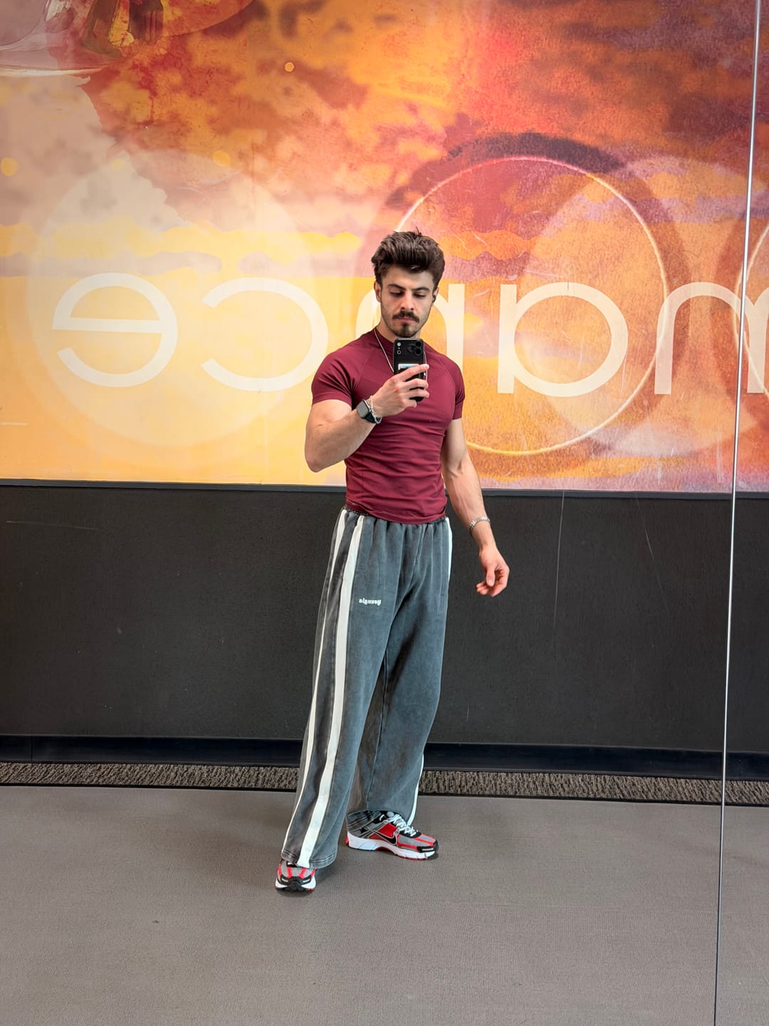 Customer photo review of 2146 - Classic Stripe Sweats